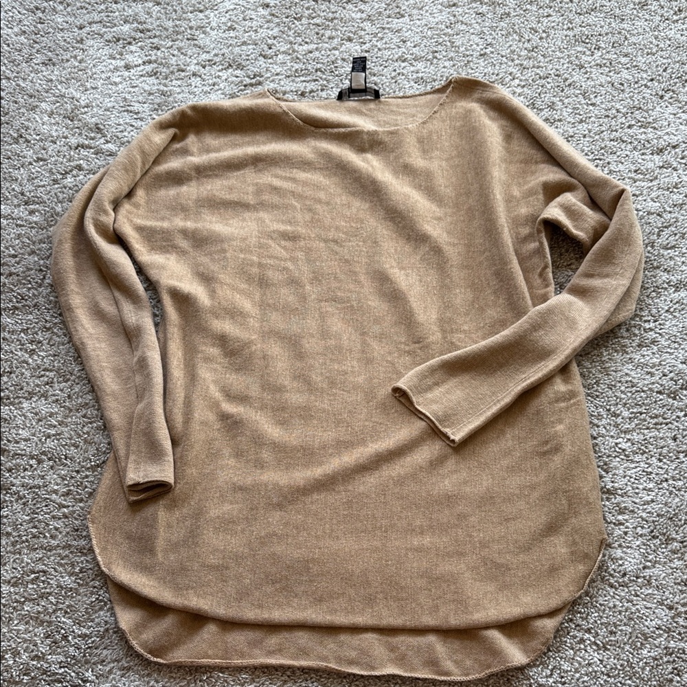 INC International Concepts Women's Camel Sweater